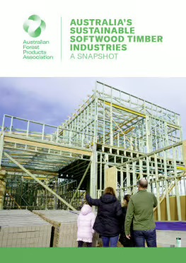 Australia's Sustainable Softwood Timber Industries Snapshot
